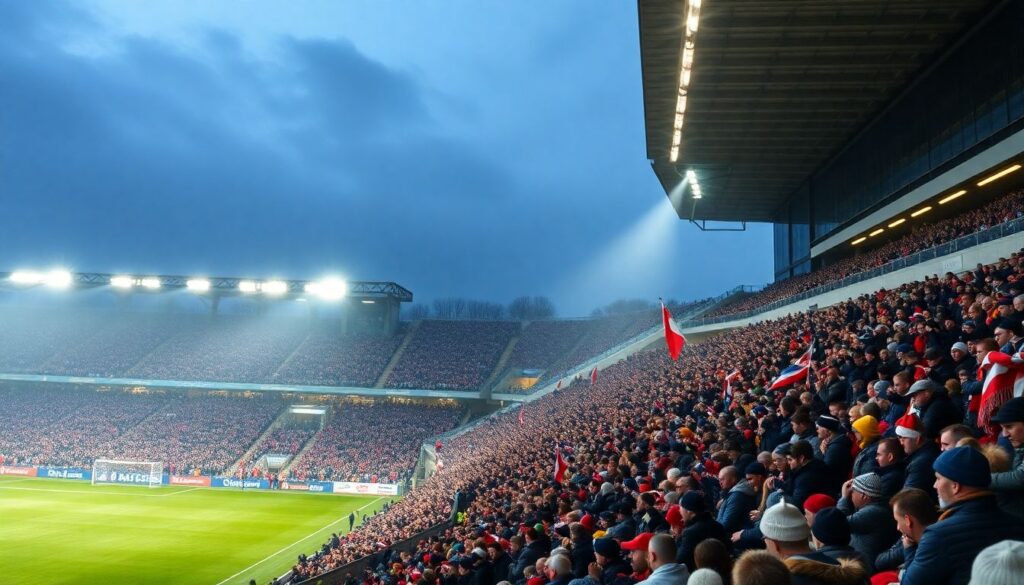 Как фанатские объединения формируют атмосферу на матчах в северных районах - иллюстрация