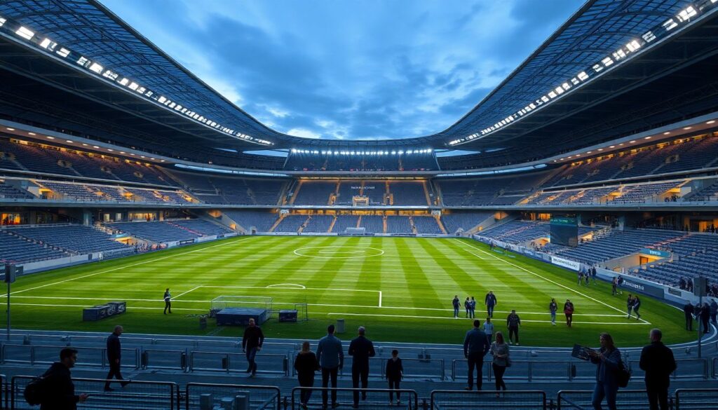 Инфраструктура стадионов северной столицы: обновления и реконструкции - иллюстрация