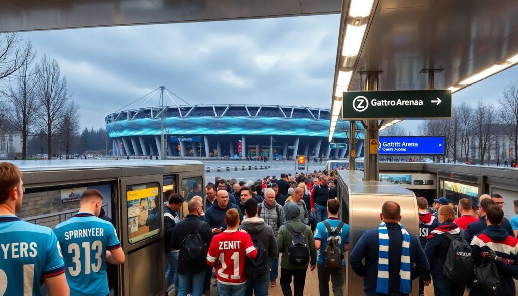 Фанатские маршруты: как добраться до стадиона северной столицы - иллюстрация