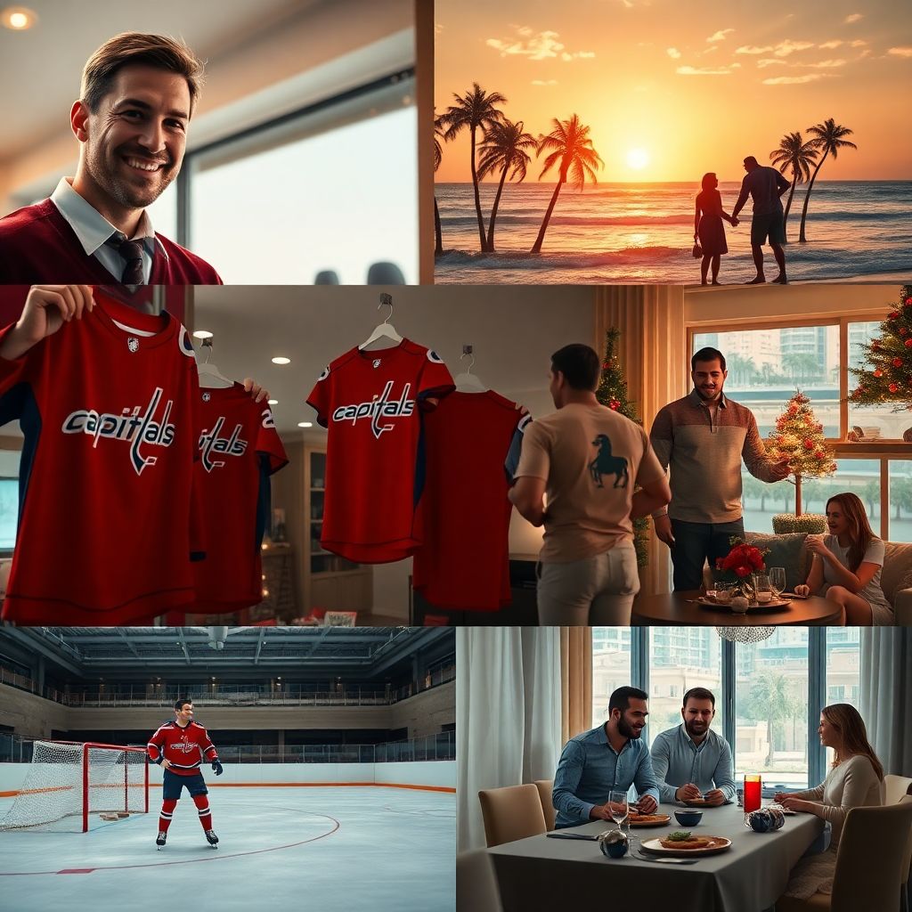 Рождественская пауза в НХЛ: как российские хоккеисты отдыхали с семьями