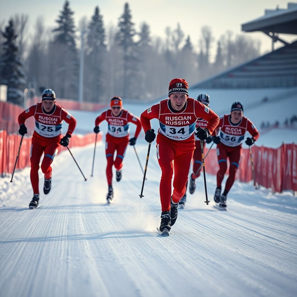 Русский лыжник Горбунов после тяжёлой травмы выиграл спринт Кубка России