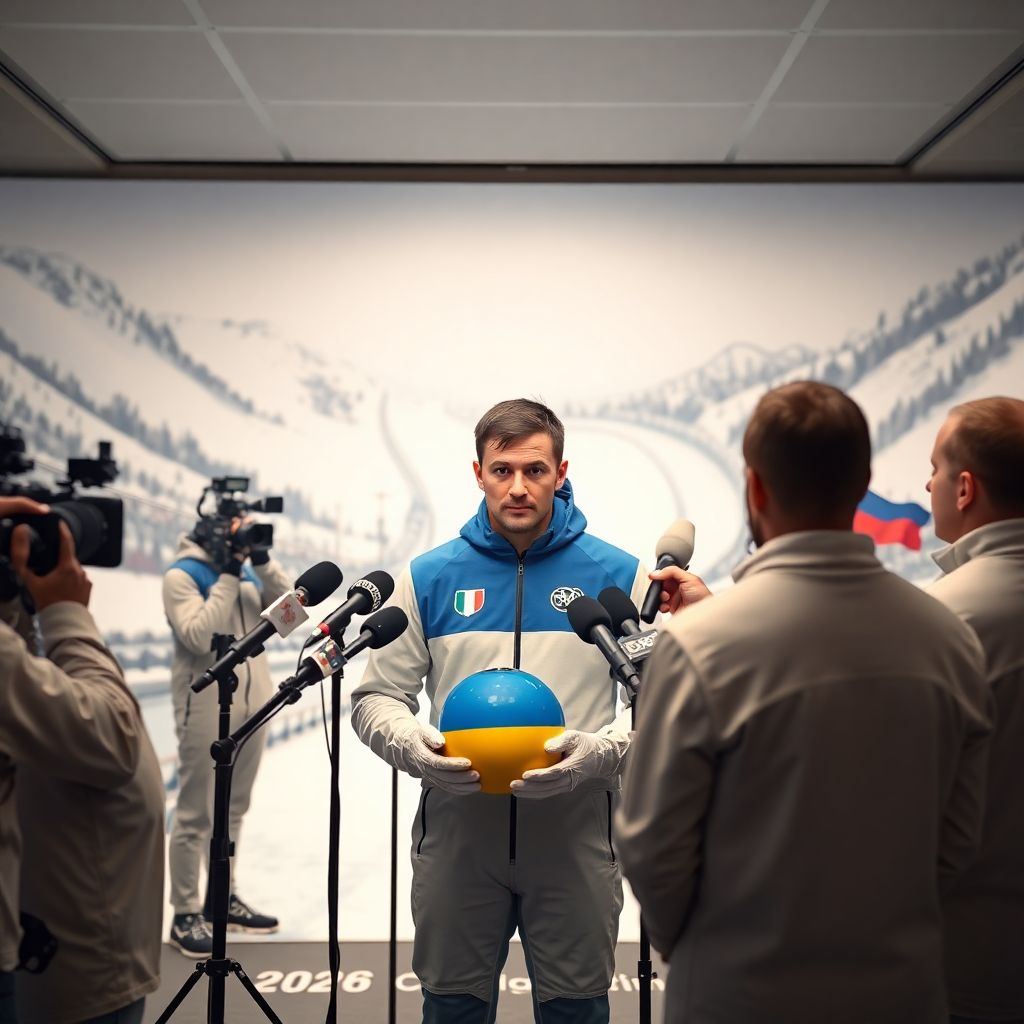 МОК запретил украинским спортсменам протестовать против россиян на Олимпиаде‑2026