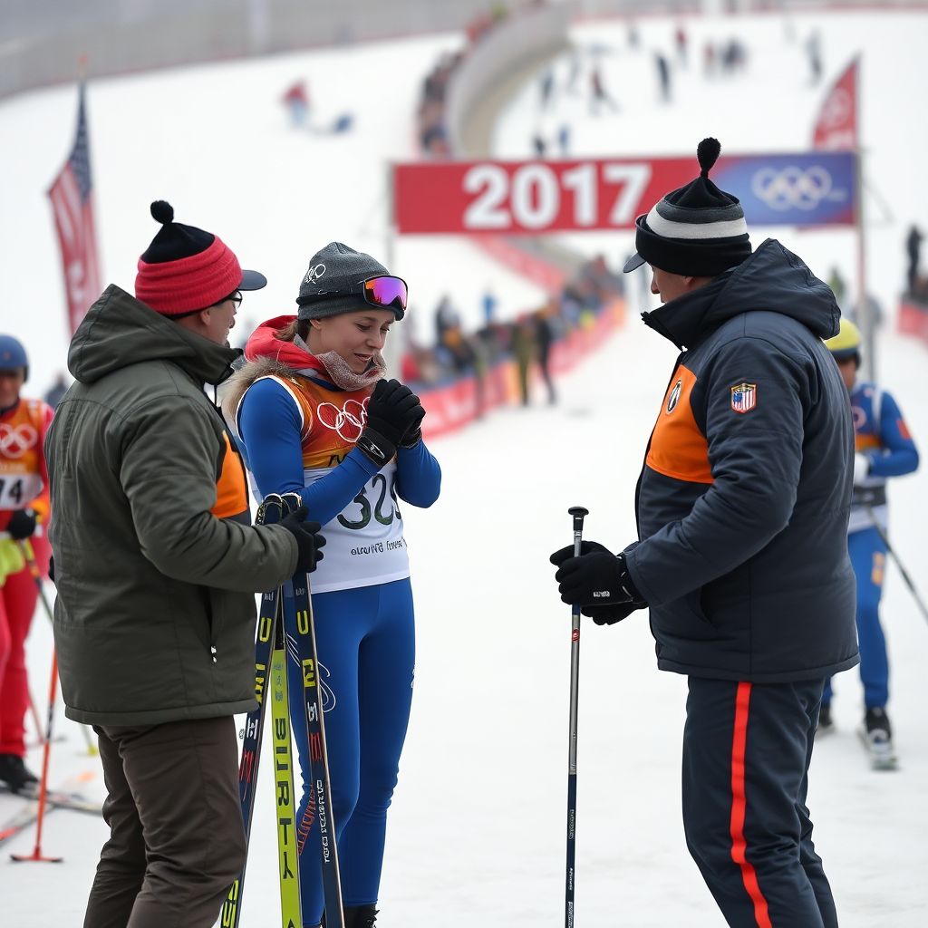 Судейский абсурд на олимпийском марафоне: Непряева лишилась результата из‑за чужих лыж