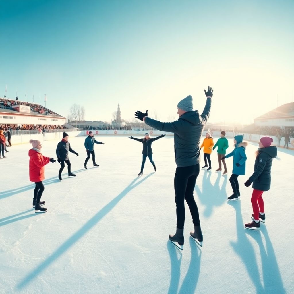 Даниил Глейхенгауз провел мастер‑класс по фигурному катанию в Лужниках