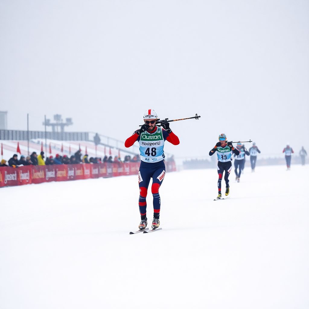 Карим Халили доминирует на чемпионате России-2026 по биатлону в Тюмени