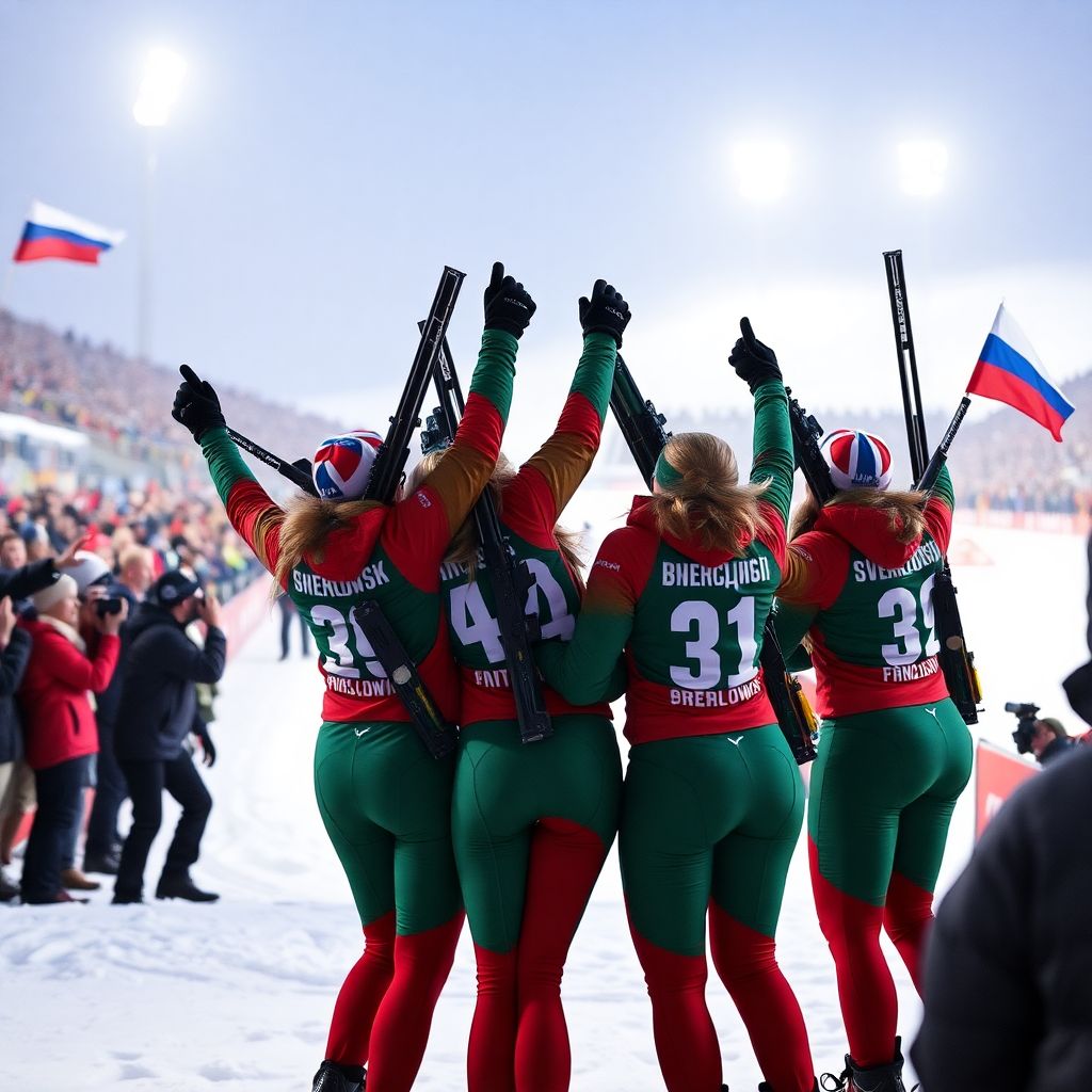 Провал олимпийской призерки и триумф Свердловской области в эстафете ЧР по биатлону