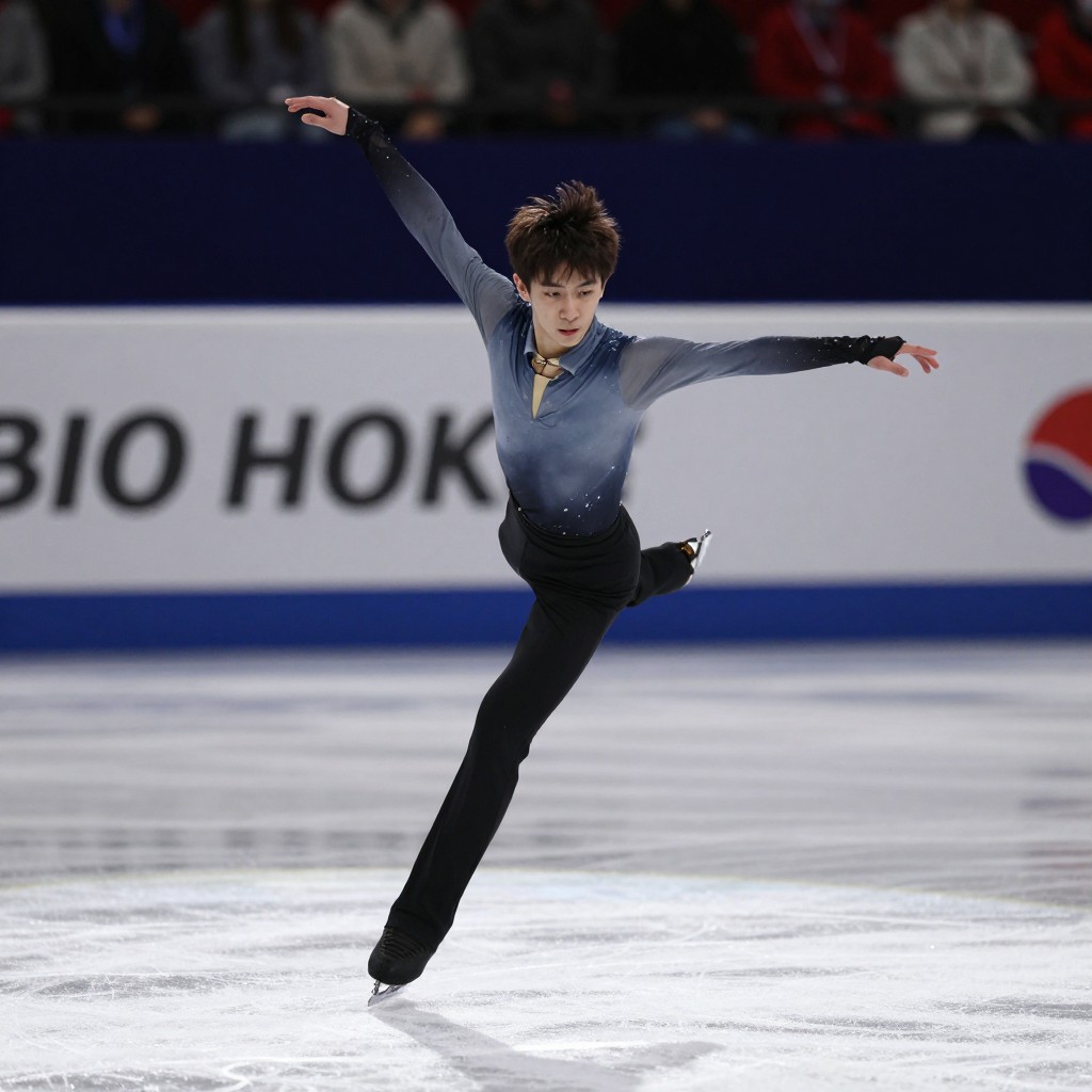 Лев Лазарев выиграл взрослый чемпионат Москвы в 16 лет и рассказал об общении с иностранными фигуристами